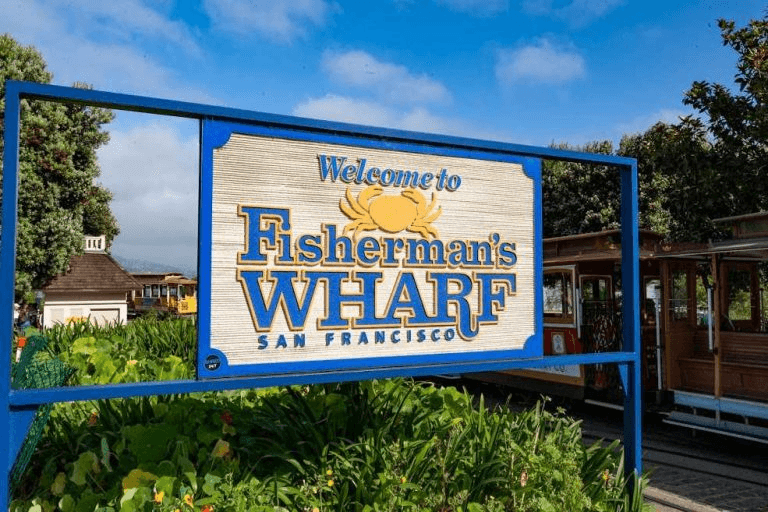 Fisherman's Wharf sign
