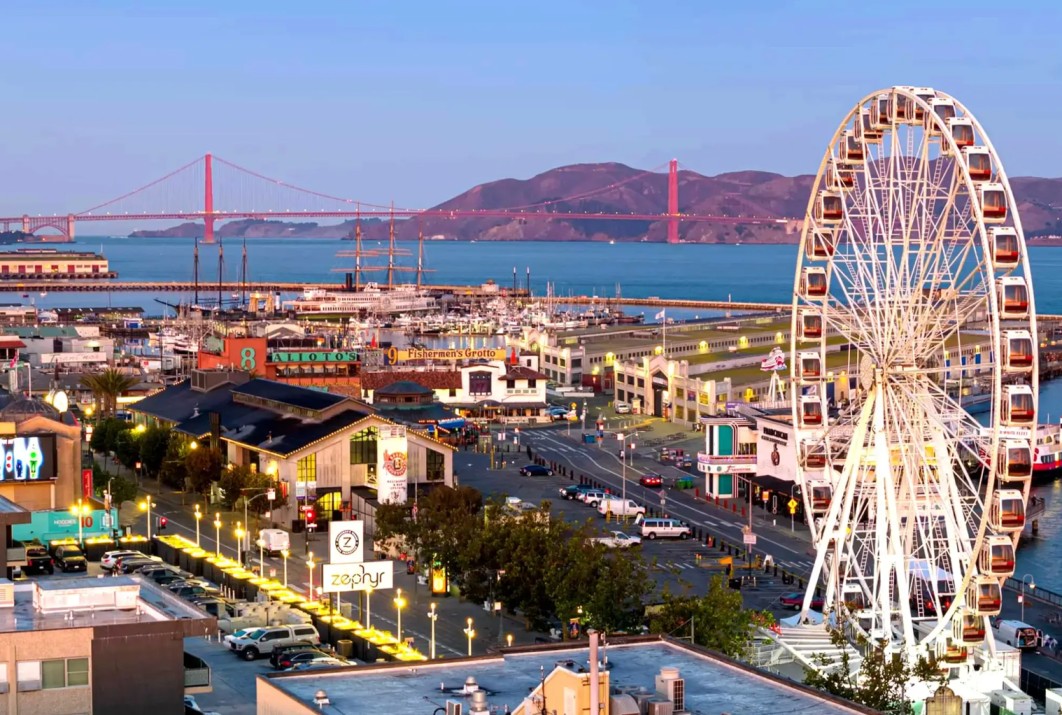 SkyStar observation wheel, part of Alcatraz ticket combo package